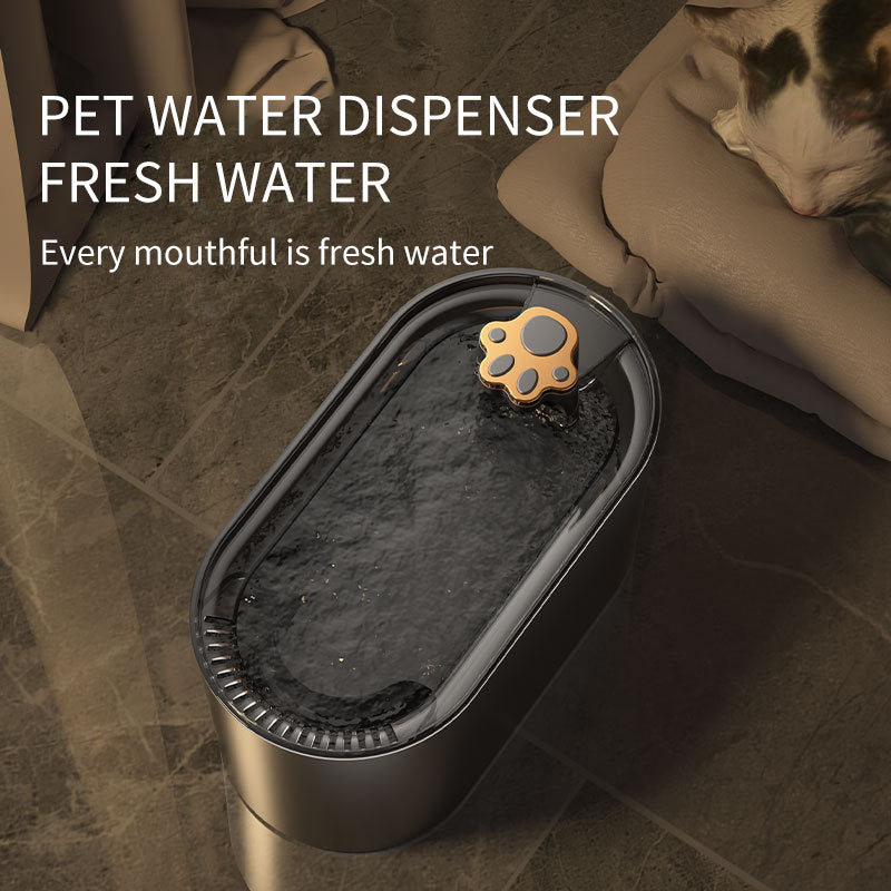 3L Cat Water Fountain Filter Automatic Drinker For Dogs Cats Pet Water Dispenser Ultra-Quiet Water Dispenser With LED Light Pet Products